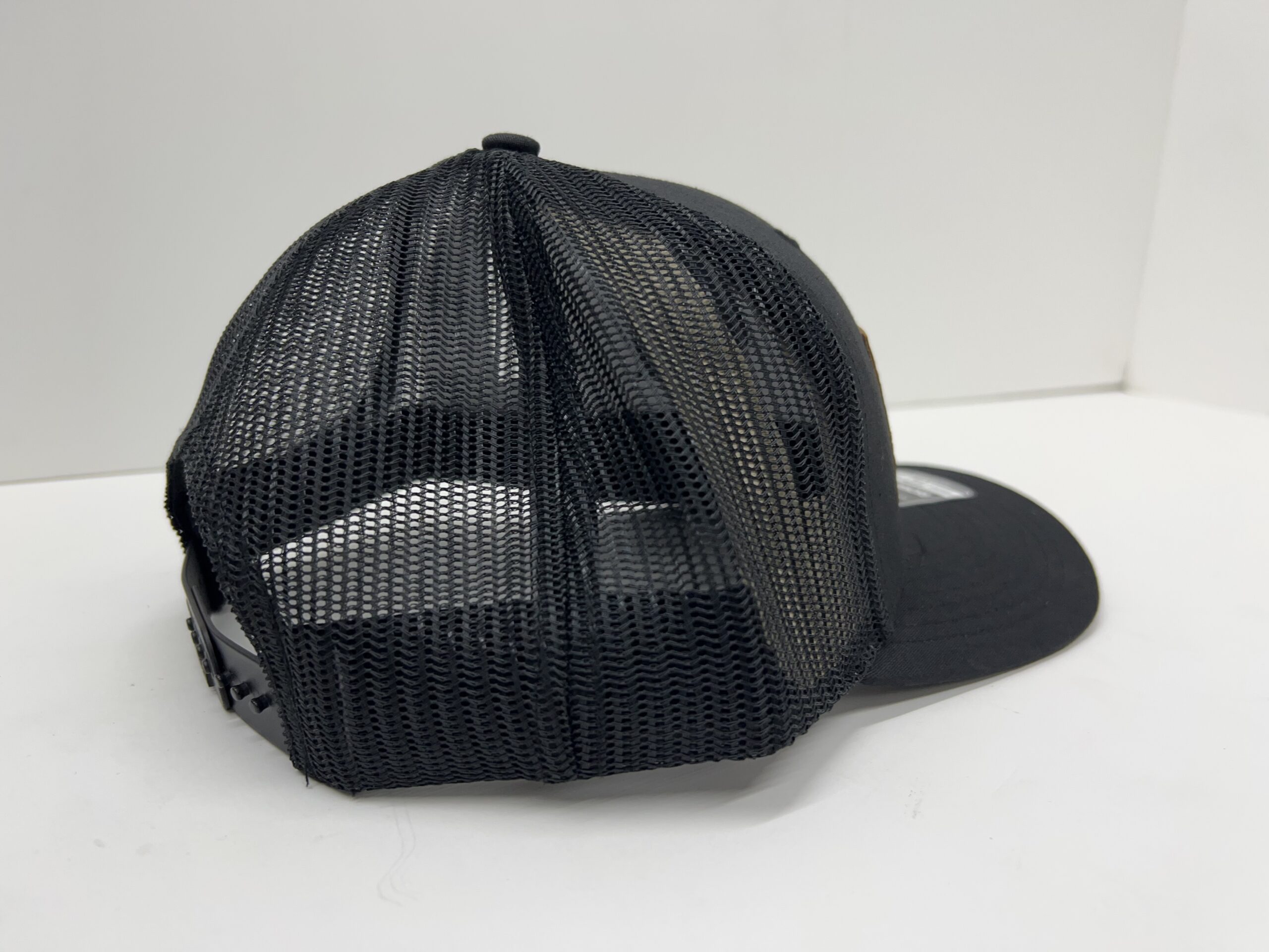 Noel Industries Leather Patch Logo Black Hat - Image 2