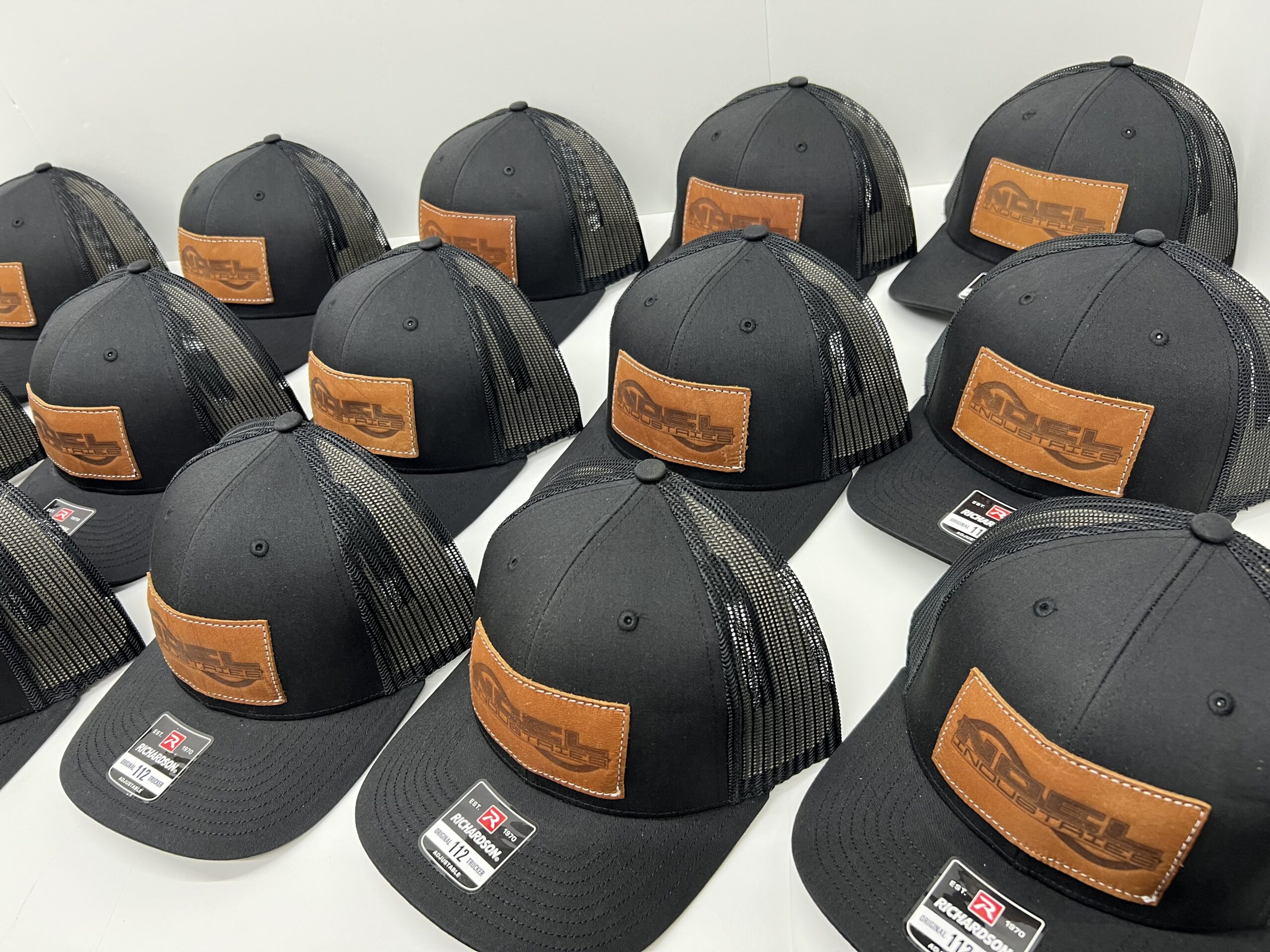 Noel Industries Leather Patch Logo Black Hat - Image 4